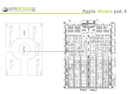 PIANTA DETTAGLIO PADIGLIONI 2 4